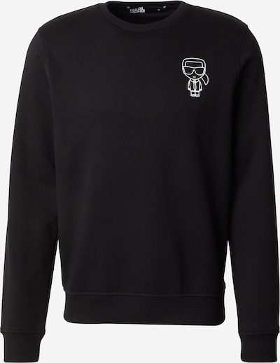 Megztinis be užsegimo iš Karl Lagerfeld, spalva – juoda / balta, Prekių apžvalga