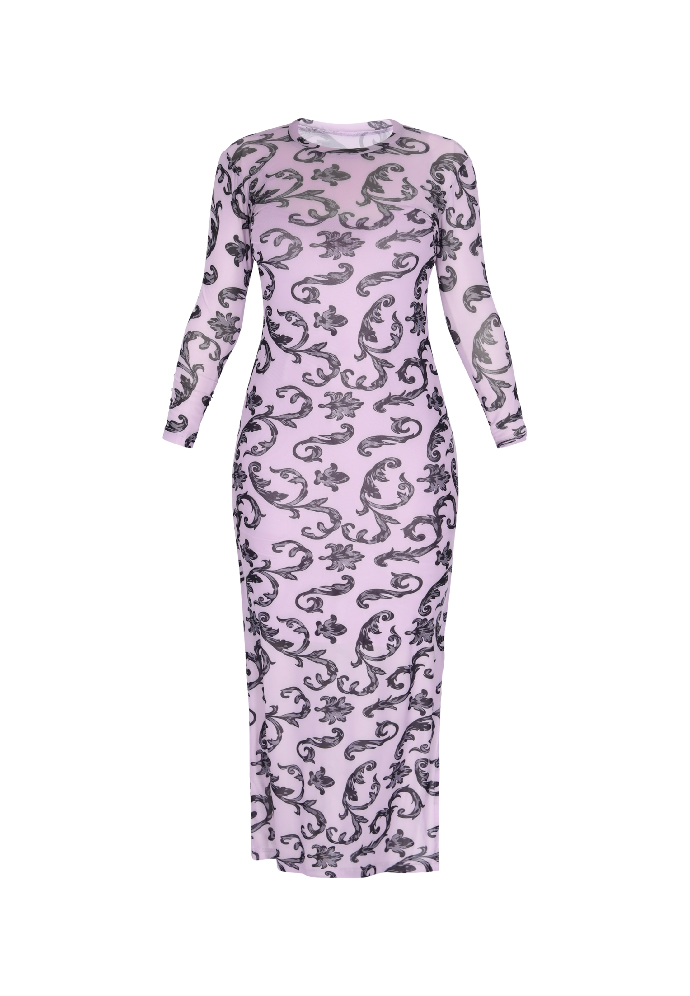 Robe Usha en rose : devant