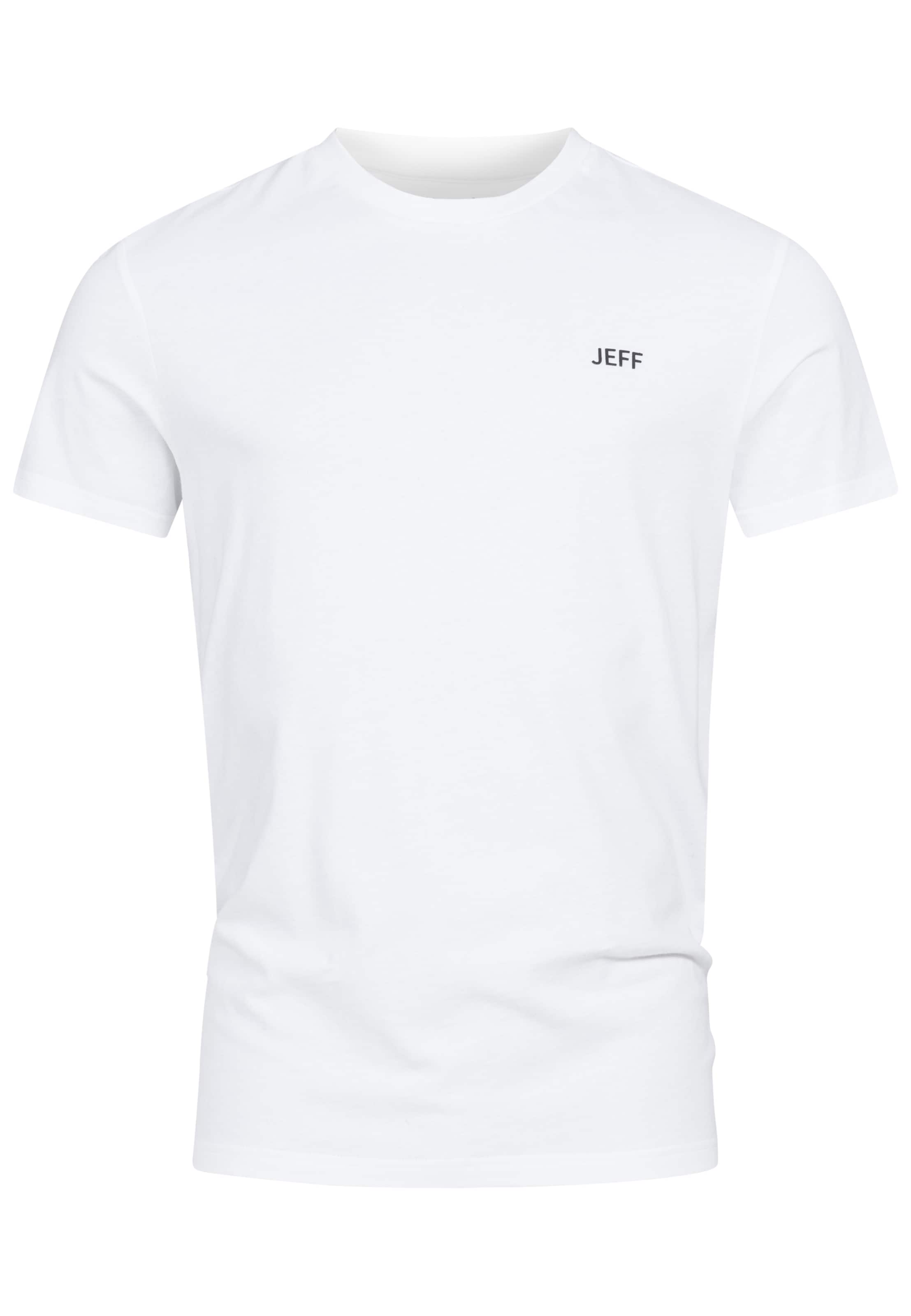 T-Shirt 'JFCayson' JEFF en blanc : devant