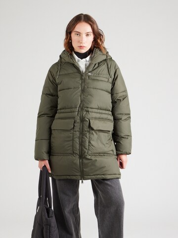 Giacca invernale di Tommy Jeans in verde: frontale
