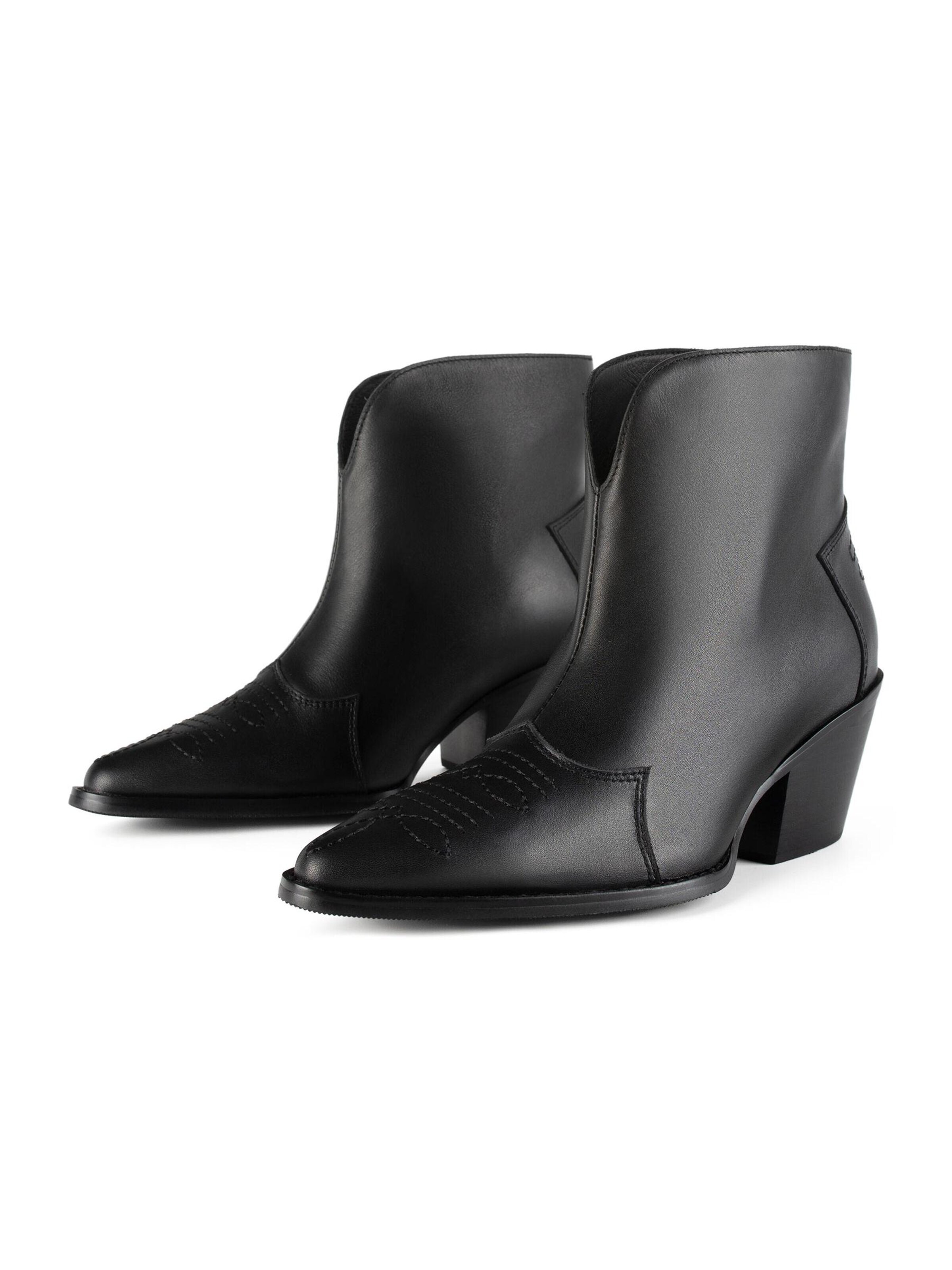 Bottines 'JUST CAN'T EXPLAIN' L37 HANDMADE SHOES en noir
