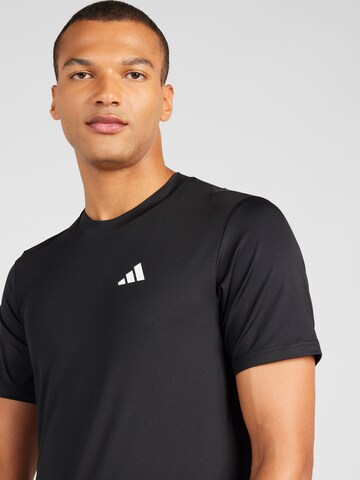 ADIDAS PERFORMANCETehnička sportska majica 'Essentials' - crna boja