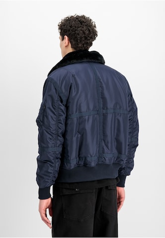 ALPHA INDUSTRIES Regularny krój Kurtka przejściowa 'B15-3' w kolorze niebieski