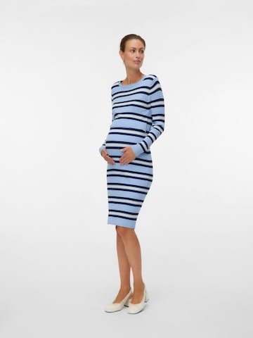 mėlyna MAMALICIOUS Megzta suknelė 'MLESRIN': priekis
