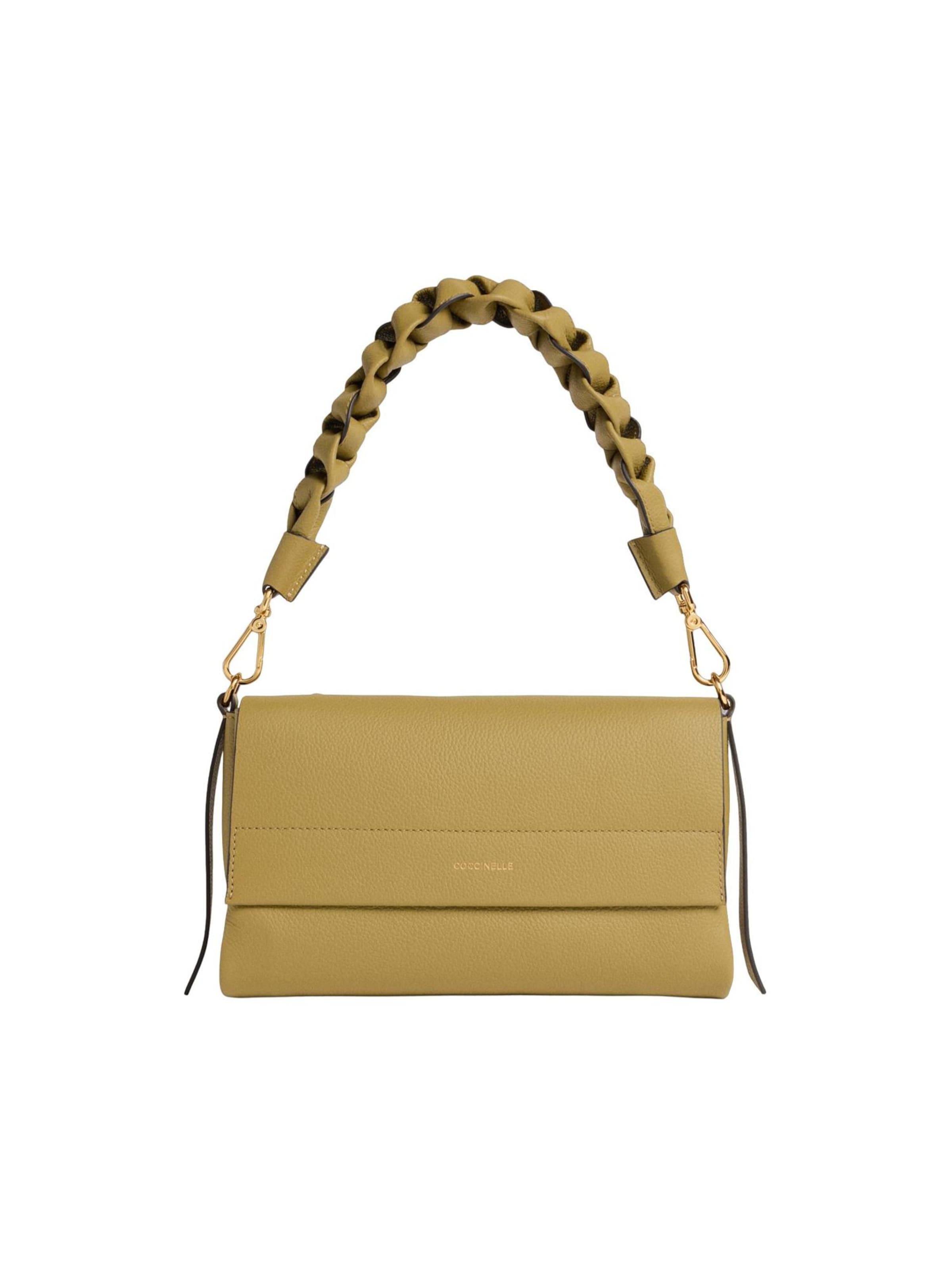 Borsa a mano 'Boheme 26 370' di Coccinelle in beige: frontale