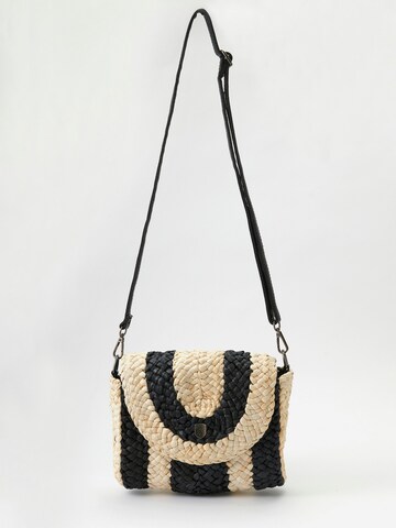 Sac à bandoulière KOROSHI en noir : devant