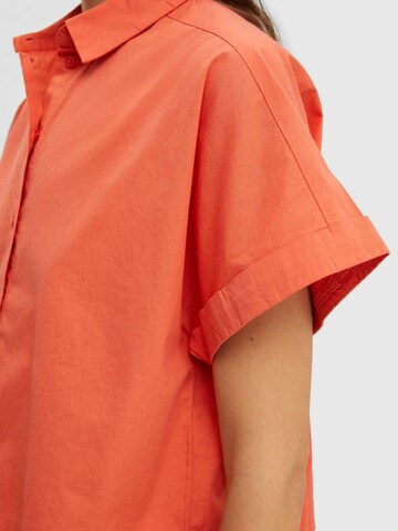 SELECTED FEMME Bluse in Orange