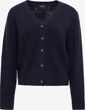 usha BLACK LABEL - Cárdigan en azul: frente