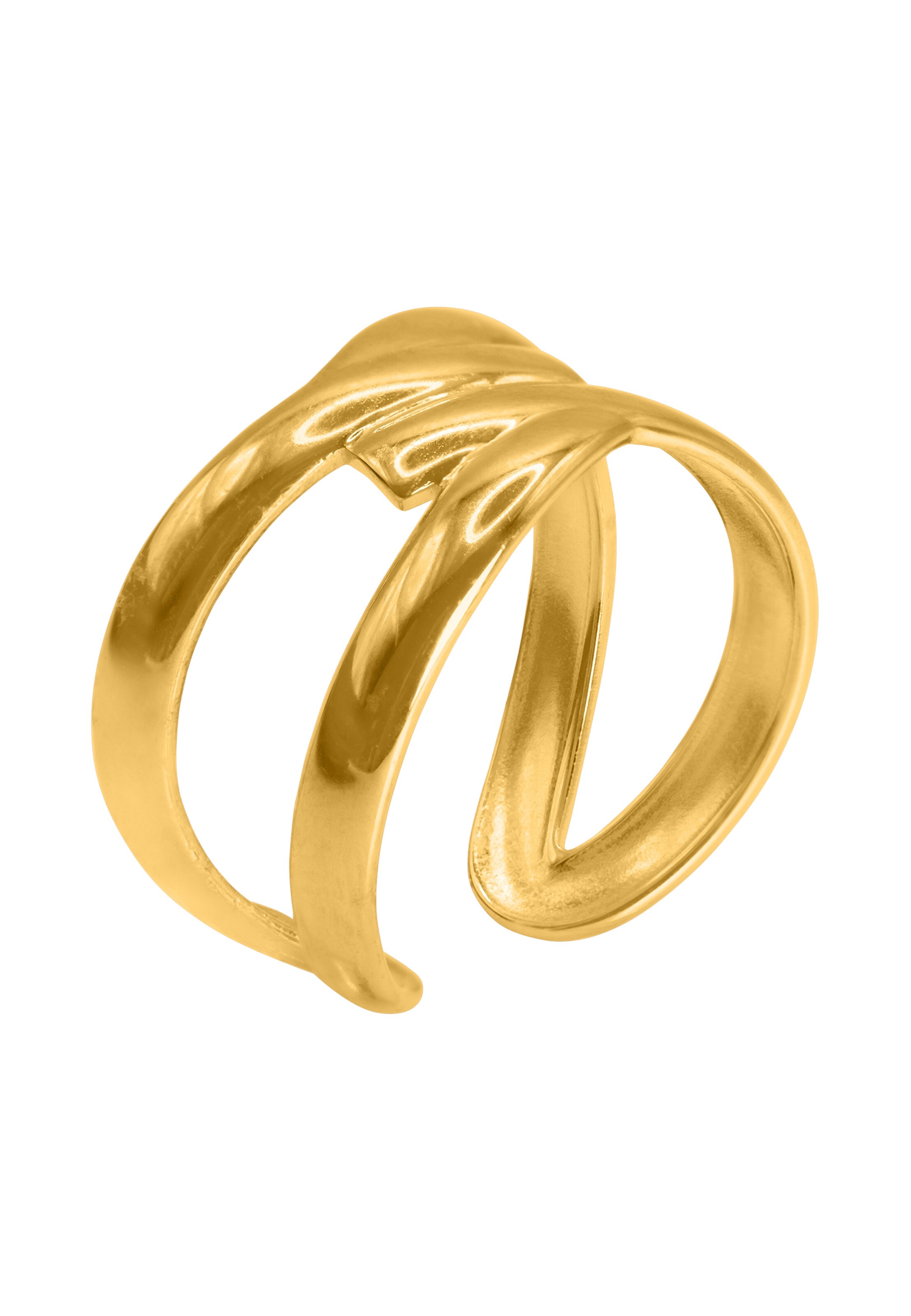 Heideman Ring 'Papia' in Gold: Vorderseite