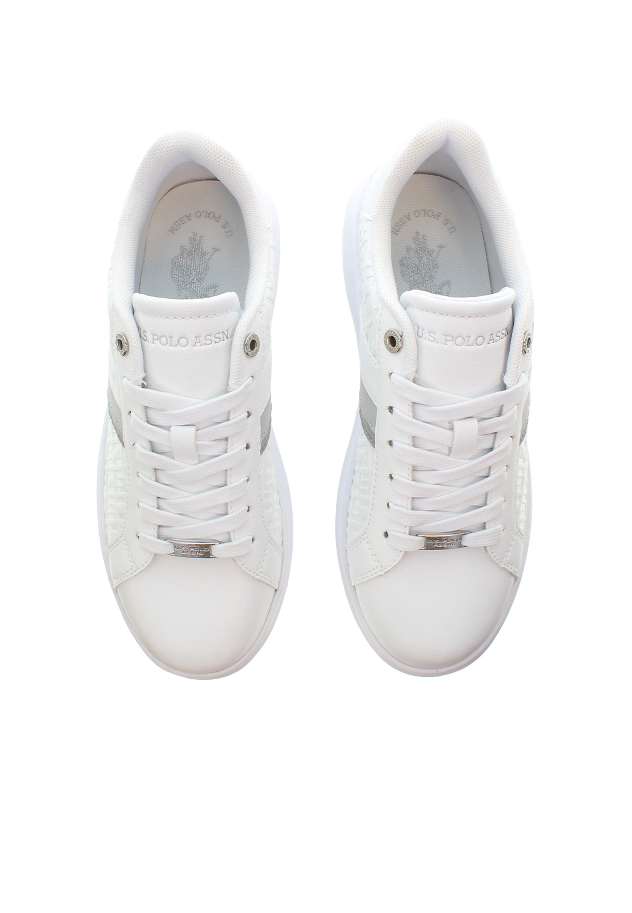 Sneaker bassa di U.S. POLO ASSN. in bianco