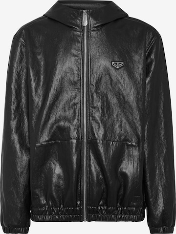 Giacca di mezza stagione di Philipp Plein in nero: frontale
