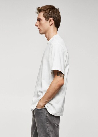 T-Shirt 'Anouk' MANGO MAN en blanc