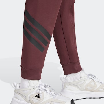 Tapered Pantaloni sportivi 'FI' di ADIDAS SPORTSWEAR in rosso