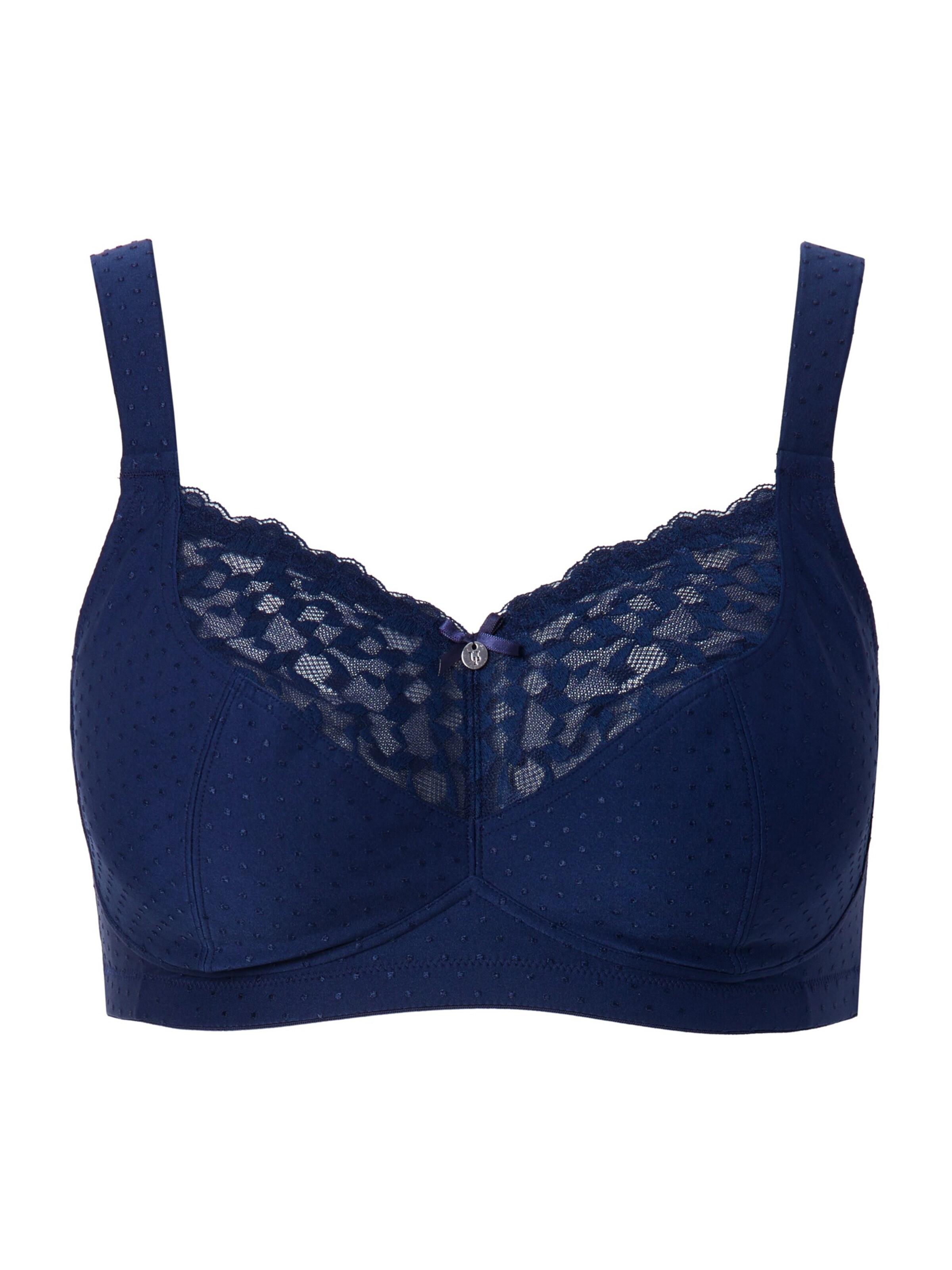 Ulla Popken Zmanjševalci Nedrček | modra barva: sprednja stran