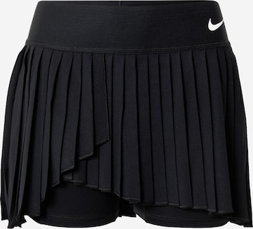 NIKE - Falda deportiva en negro: frente