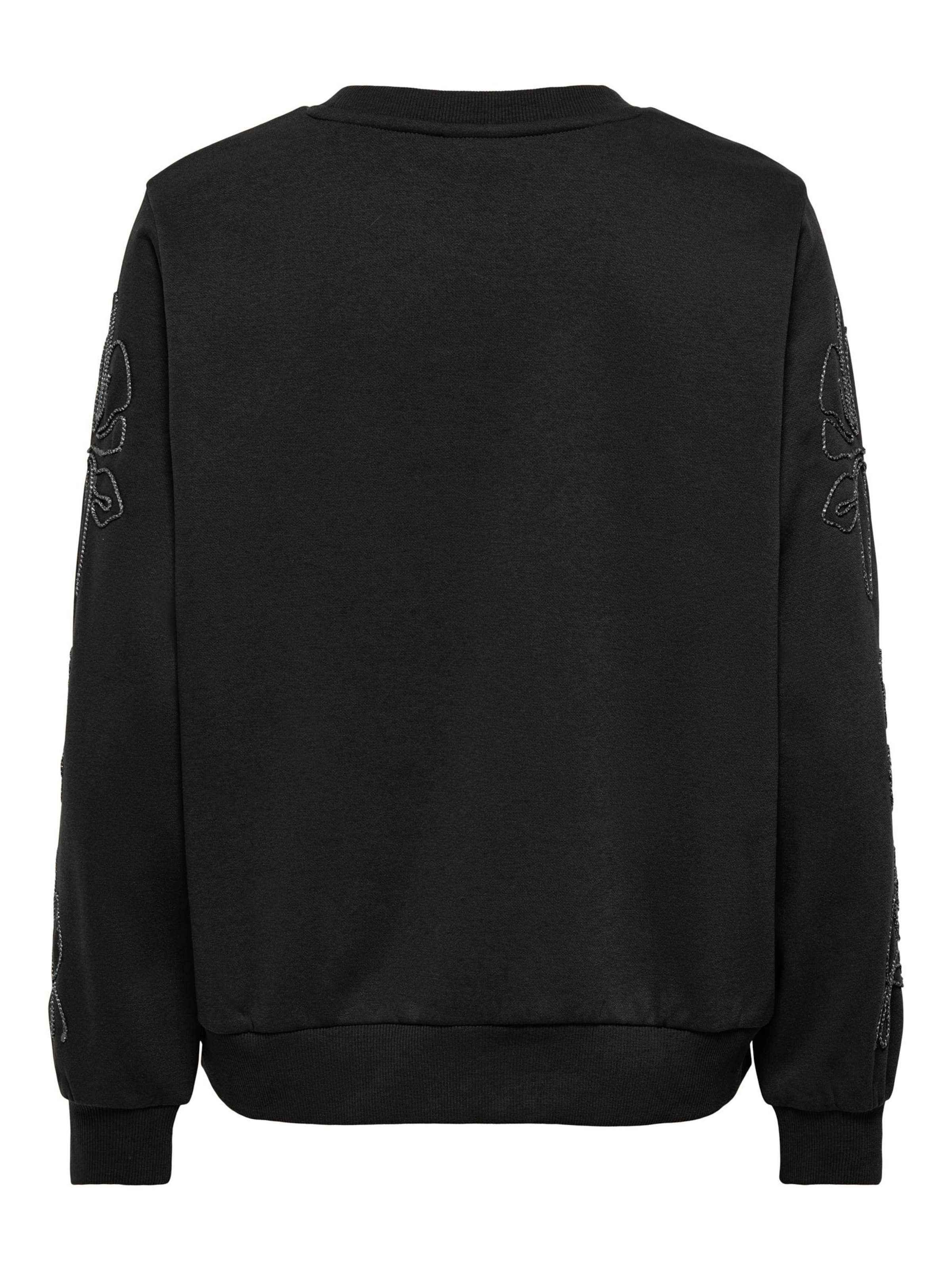 JDY Sweatshirt 'MESA' in Zwart
