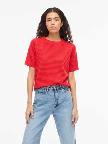 Pull-over 'VILollo' VILA en rouge : devant