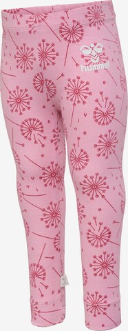 Hummel Slimfit Legginsy 'Quinna' w kolorze różowy