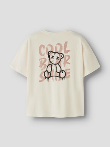 T-Shirt 'NKMKEMUEL' NAME IT en blanc