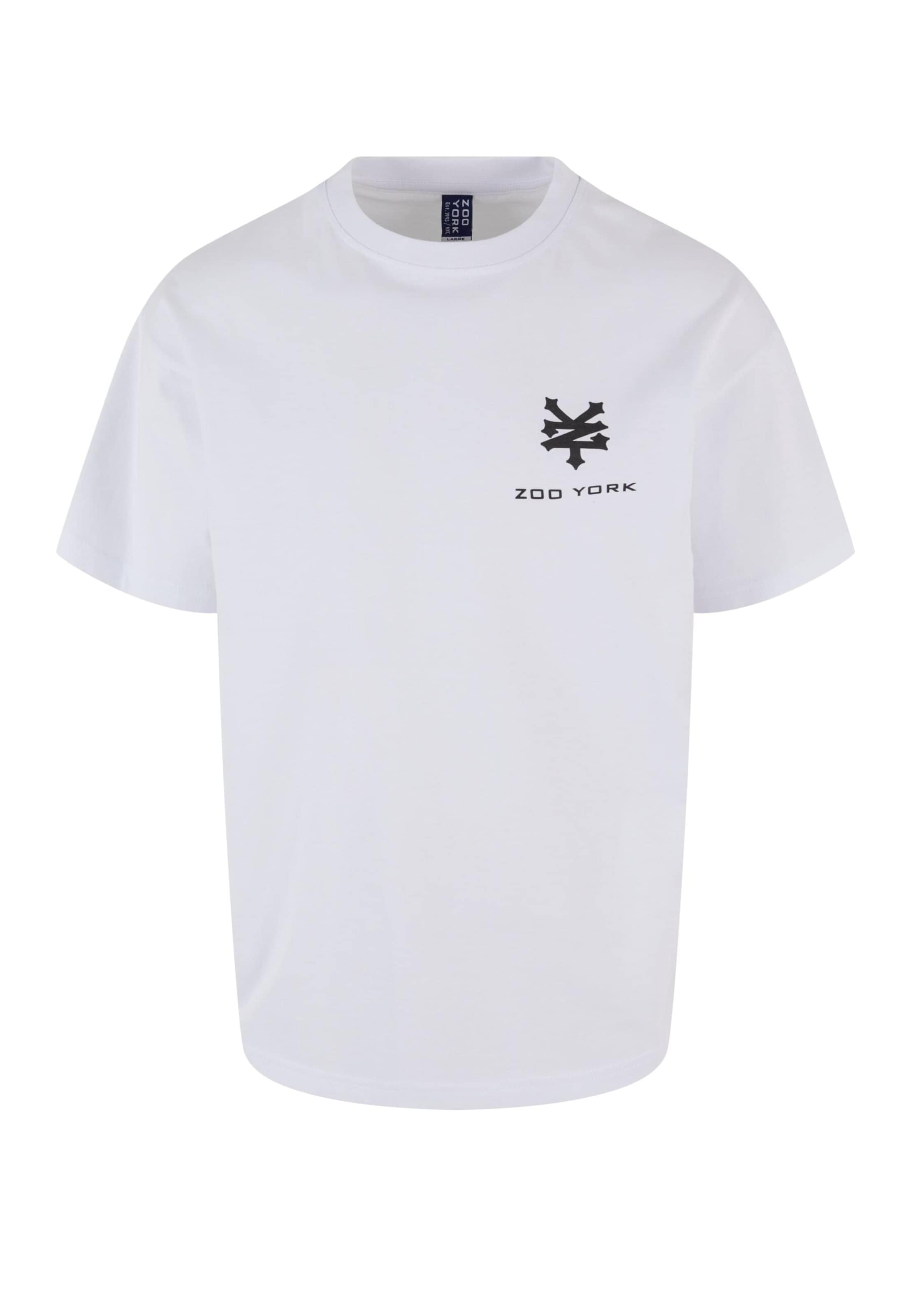 Maglietta di ZOO YORK in bianco: frontale