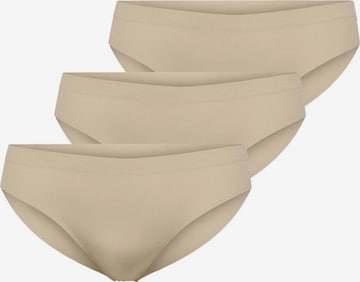 Slip ONLY en beige : devant