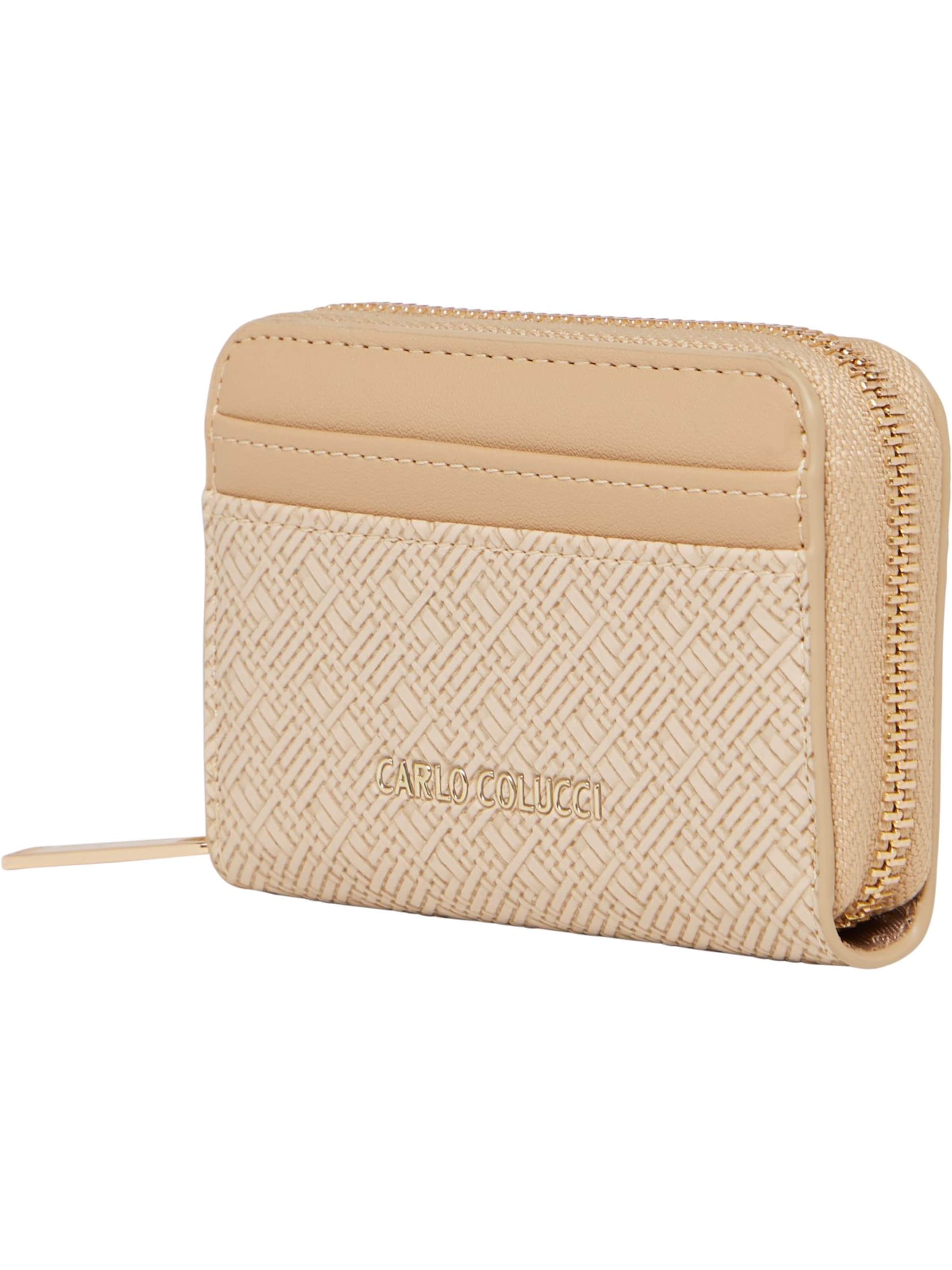 Porte-monnaies 'Dezini' Carlo Colucci en beige