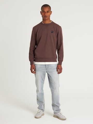 CHASIN' Sweatshirt 'Ryder' in Brown