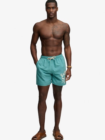 Superdry & Co Badeshorts i grøn