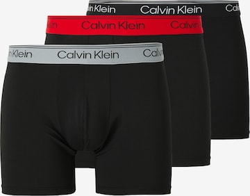 Boxers Calvin Klein en noir : devant