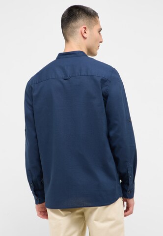MUSTANG Regular fit Button Up Shirt 'Yuma' in Blue
