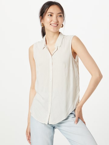 Camicia da donna di TOM TAILOR in bianco: frontale