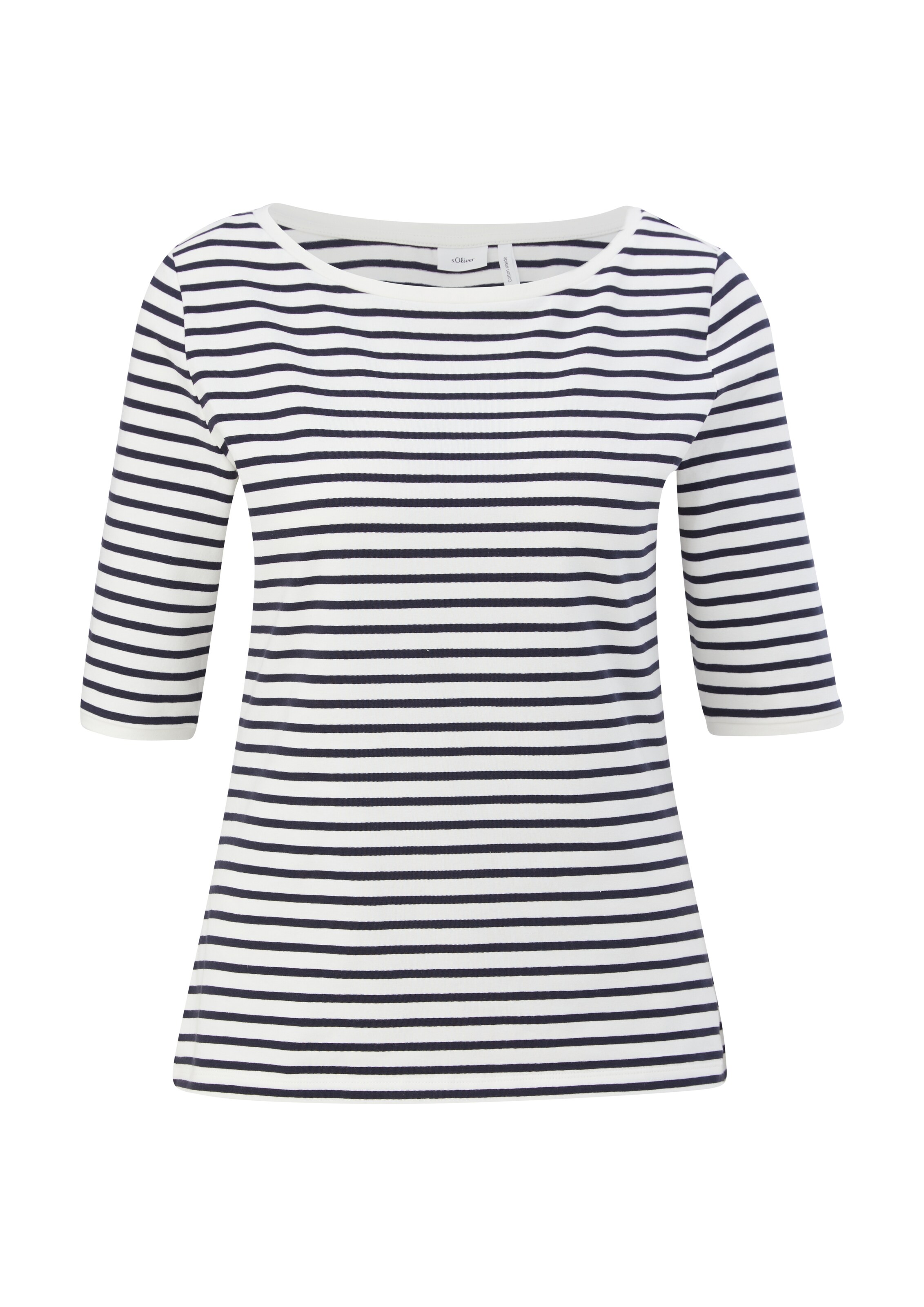 s.Oliver BLACK LABEL Shirt in Wit: voorkant