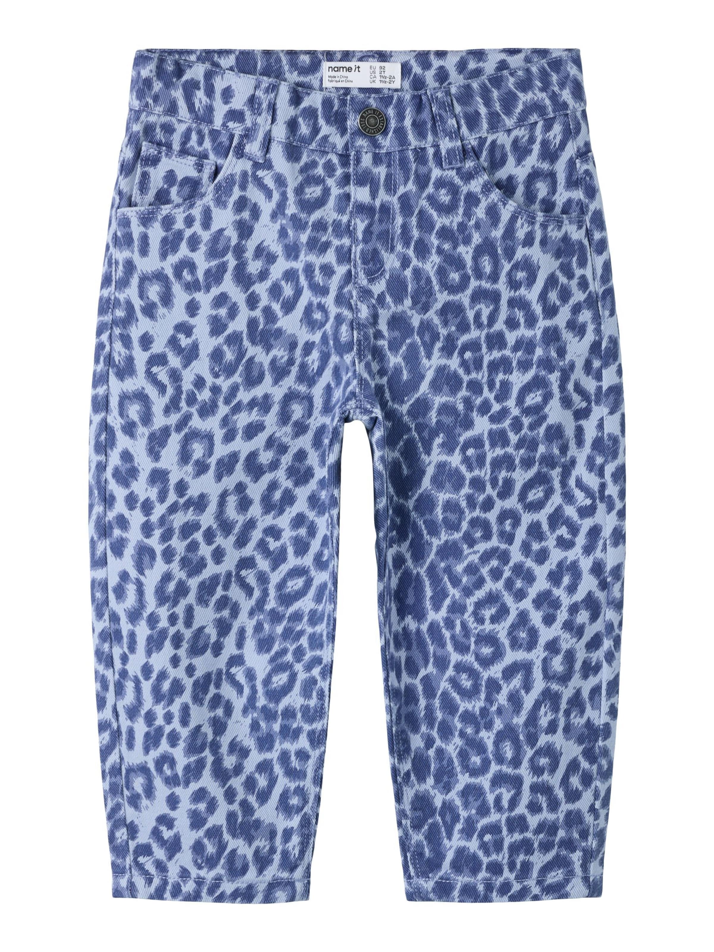 Baggy Pantalon NAME IT en bleu : devant