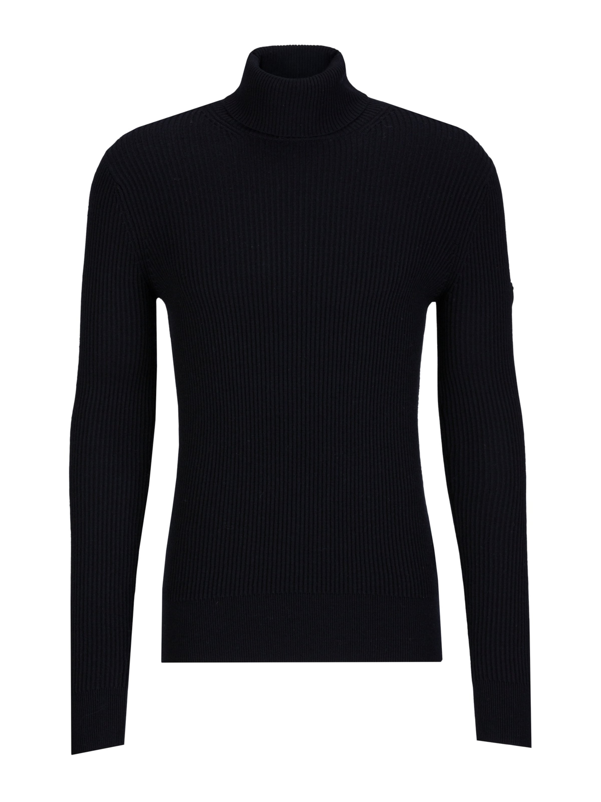 Pulover 'Tosco' de la 19V69 ITALIA pe albastru: față