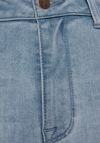 LASCANA Slimfit Jeans in Blauw