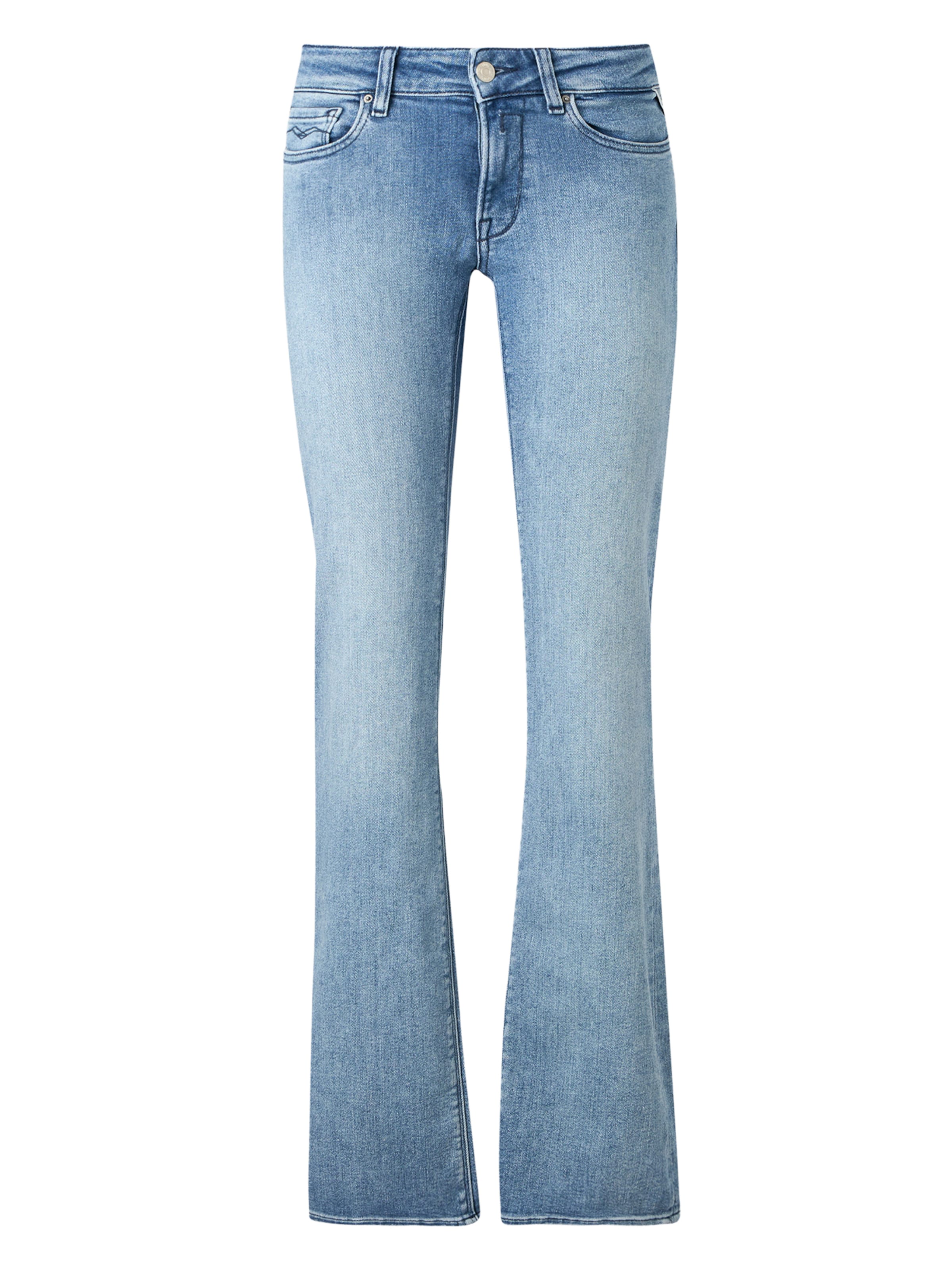 REPLAY Расклешенный Джинсы в Синий: спереди