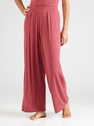 TRIUMPH Pajama pants 'Aura Spotlight' in Red: front