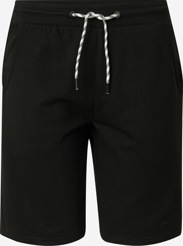 INDICODE JEANS Regular Pants in Black: front