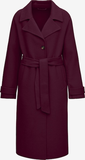 MANISA Between-Season Jacket 'Wollmantel' in XS in Plum, Item view
