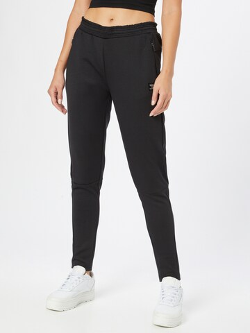 Regular Pantalon de sport 'Essi' Hummel en noir : devant