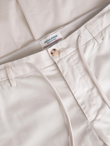 JACK & JONES - Regular Calças chino 'Stace Summer' em cinzento