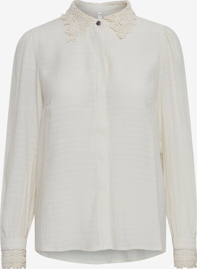 PULZ Jeans Blouse 'CANNY' in de kleur Wit, Productweergave