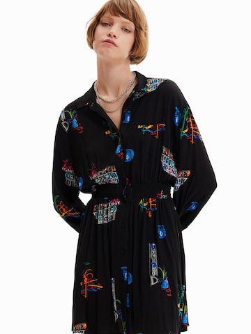 Rochie tip bluză 'DRESDE' de la Desigual pe negru