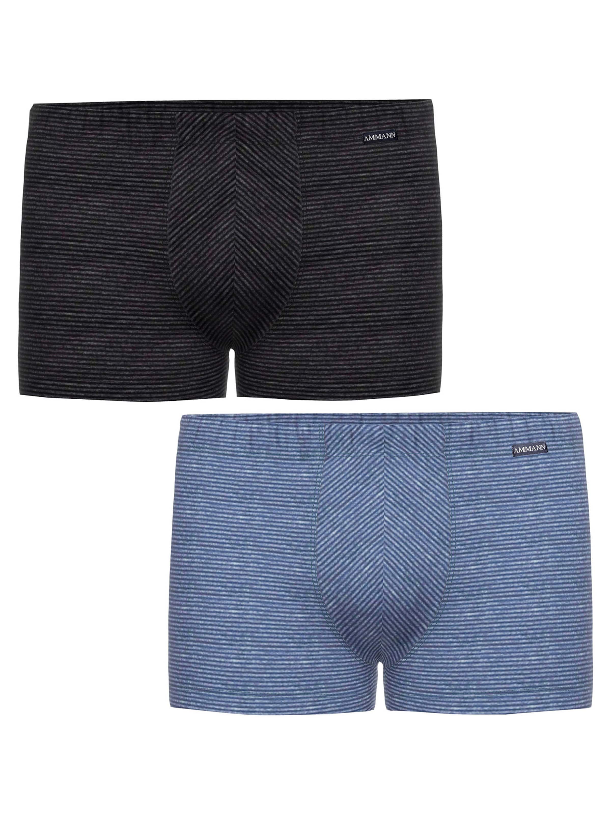 Boxers ' Jeans Single ' Ammann en bleu : devant