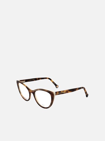 Carolina Herrera - Gafas de sol 'Carolina Herrera HER 0171 Havana white 53/19/145 WOMAN Eyewear Frame' en marrón: frente