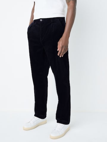 mėlyna Next Standartinis Kelnės su kantu: priekis