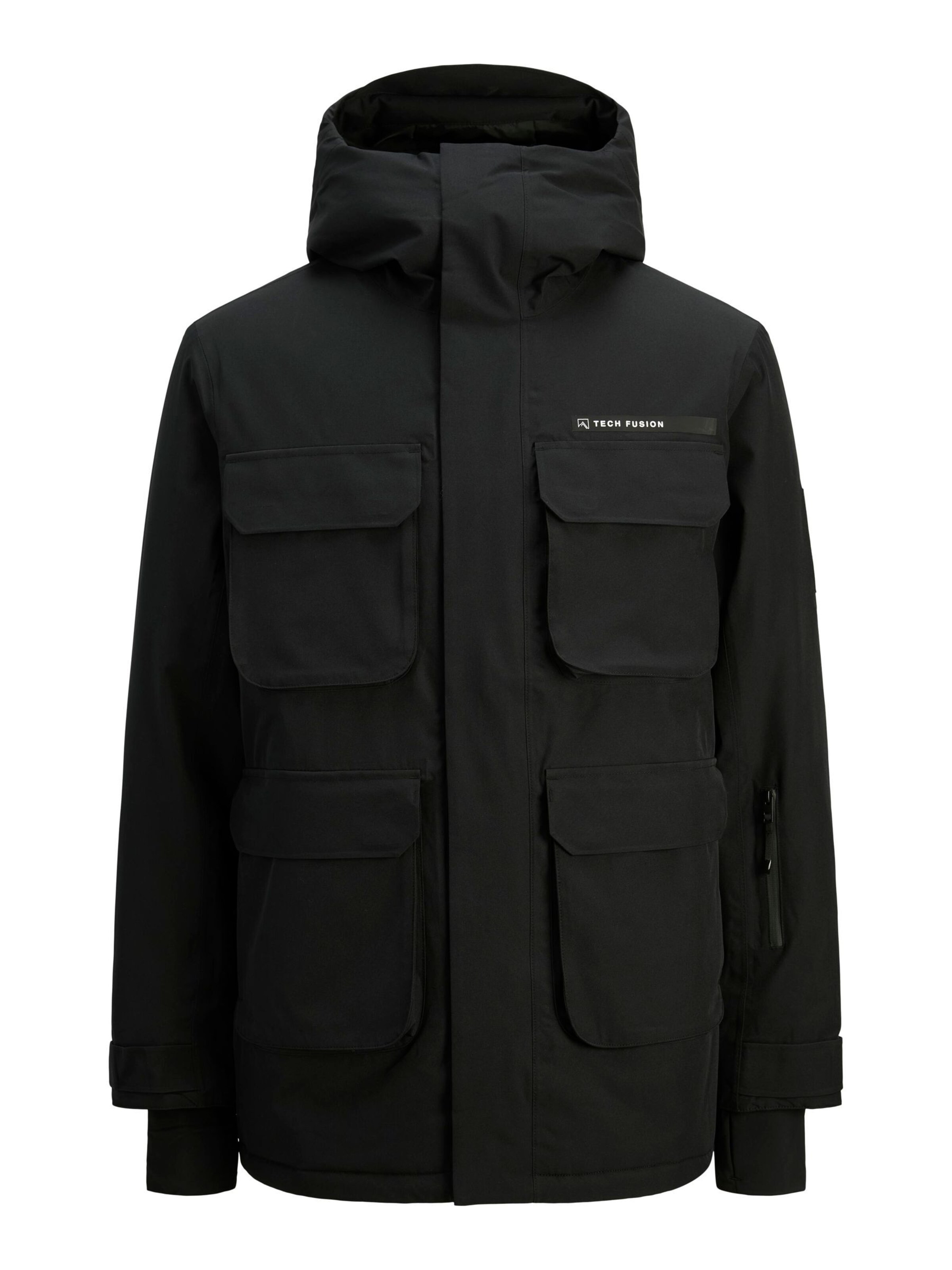 JACK & JONES - Chaqueta de montaña 'JJSKI AW25' en negro: frente