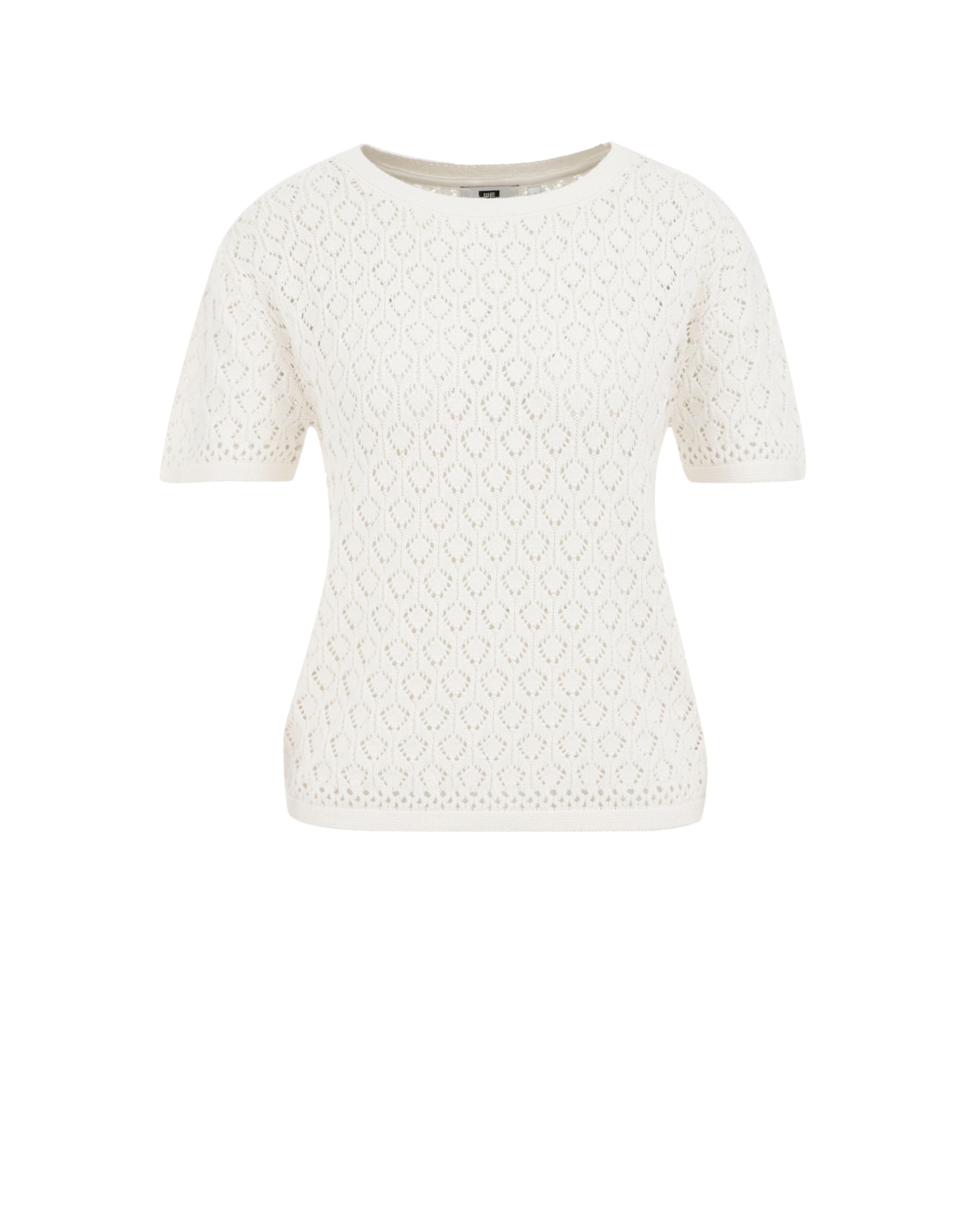 WE Fashion Pullover in Weiß: Vorderseite