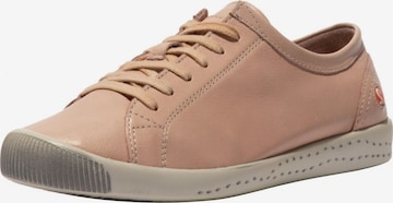 Softinos Sneakers laag in Roze: voorkant