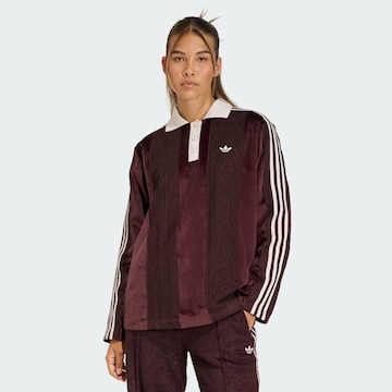 ADIDAS ORIGINALS Shirt in Rood: voorkant
